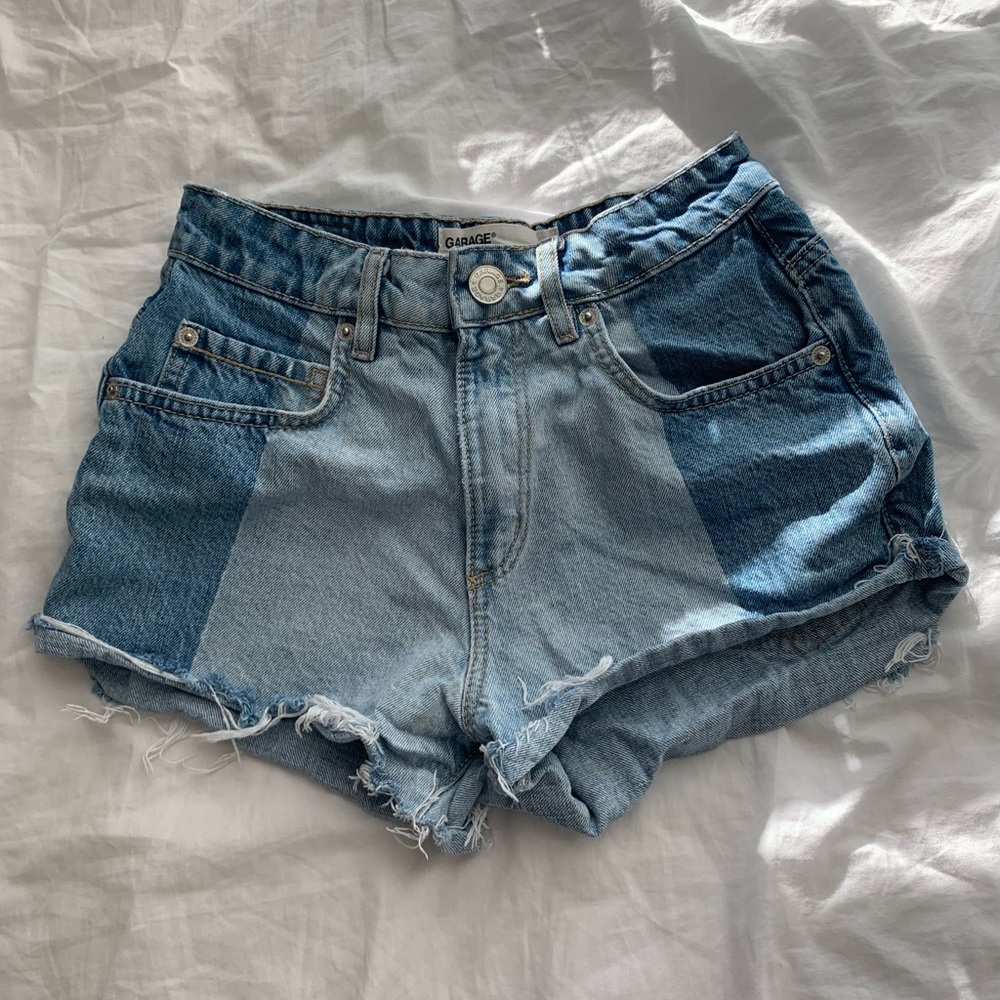 Garage, Mid Rise, Denim Shorts, Size 0